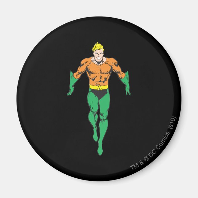 Aquaman Runs Magnet (Front)