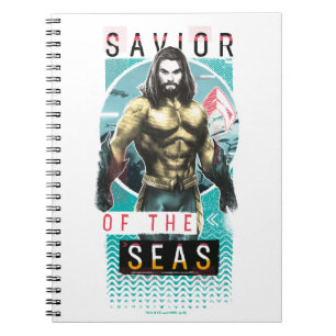 Aquaman "Saviour Of The Seas" Modernist Graphic Notebook
