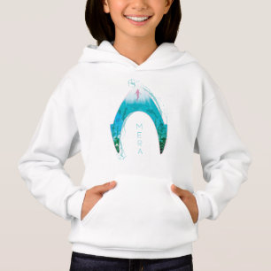 Aquaman   See Through Mera Symbol Ocean Graphic