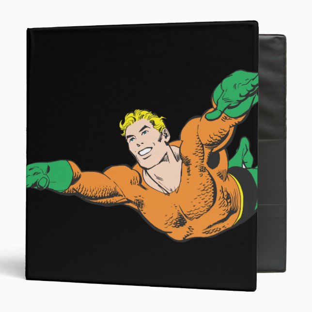 Aquaman Soars Binder (Front/Inside)