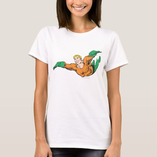 Aquaman Soars T-Shirt (Front)