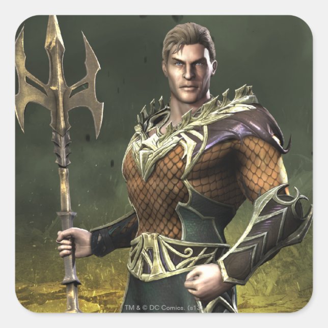 Aquaman Square Sticker (Front)