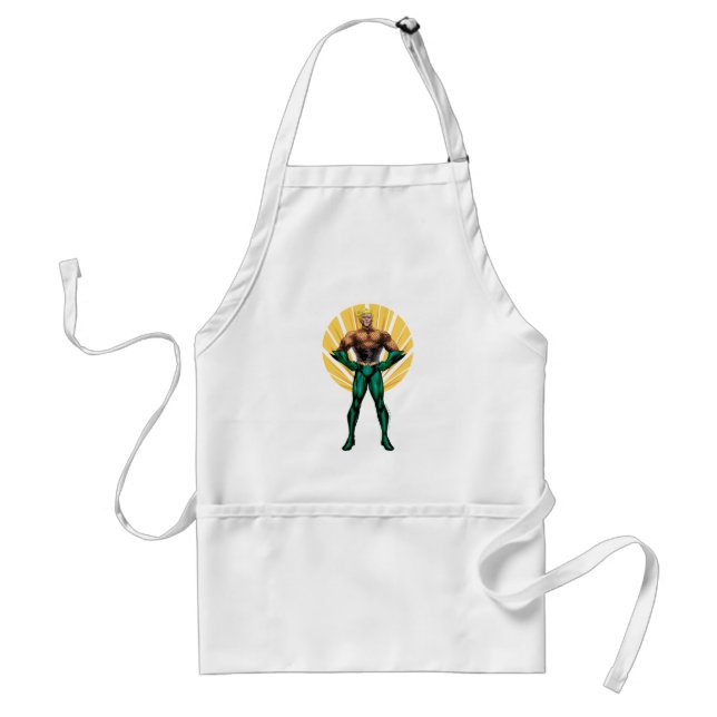 Aquaman Standing Standard Apron (Front)