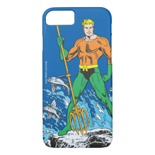 Aquaman Stands with Pitchfork Case-Mate iPhone Case