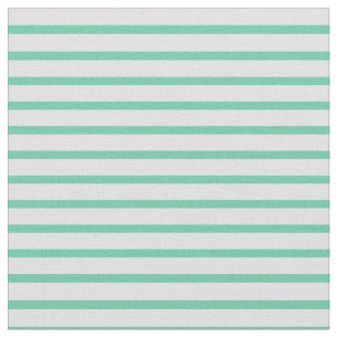Aquamarine and Lavender Coloured Stripes Fabric