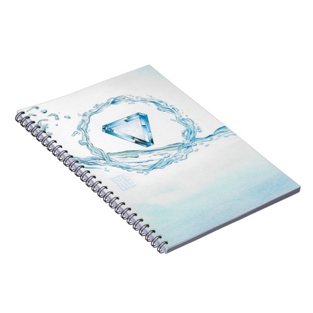 Aquamarine Core Notebook (Right Side)