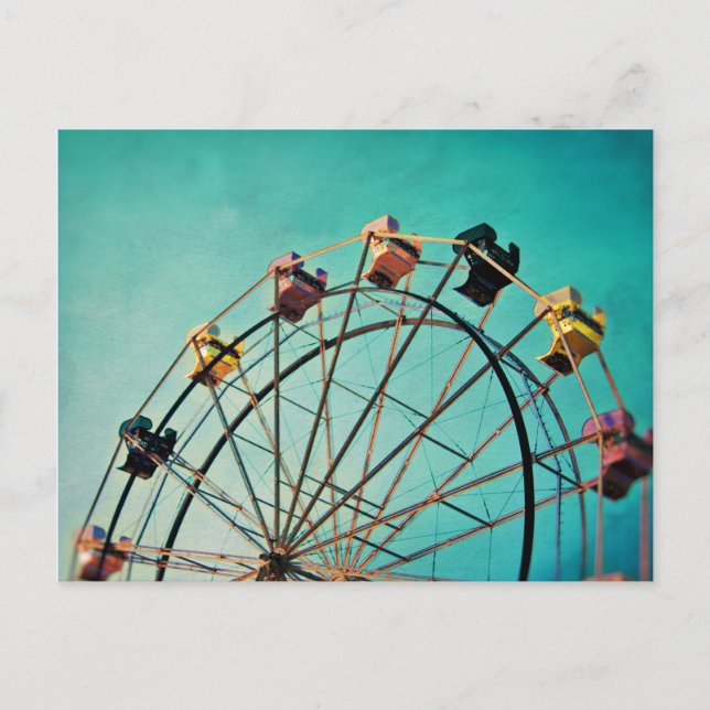 Aquamarine Dream - Carnival Photograph Postcard (Front)
