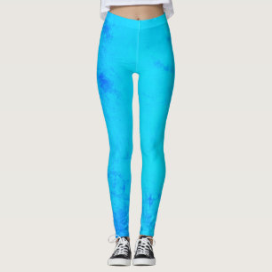 Aquamarine dream leggings