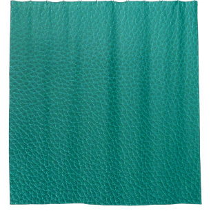 Aquamarine Leather: Fashionable Snake Texture.