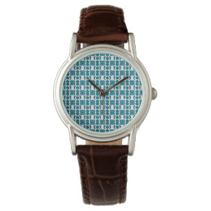 Aquamarine Motif Watch