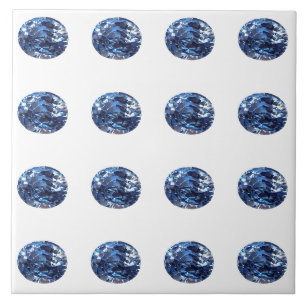 Aquamarine Pattern Tile