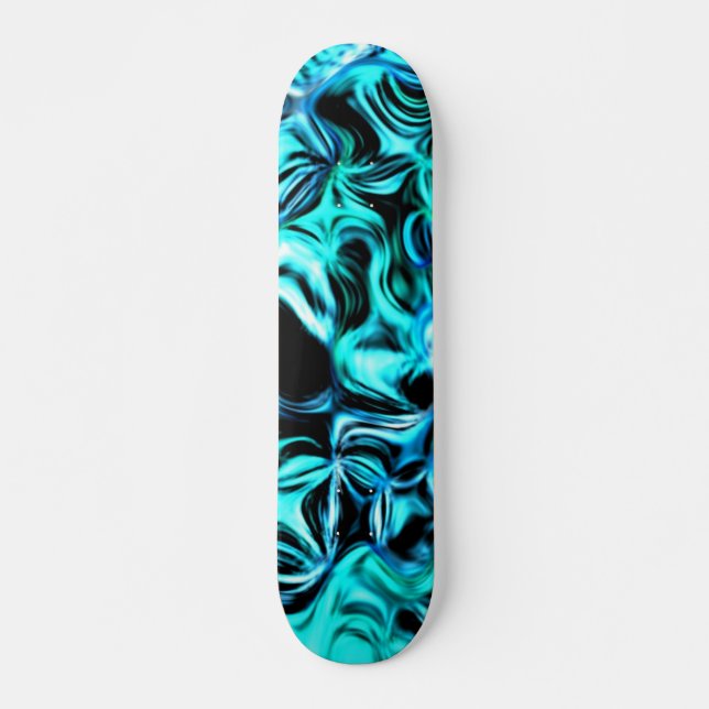 Aquamarine Skateboard (Front)