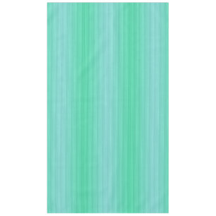 Aquamarine Teal and Green Vertical Stripes Pattern Tablecloth