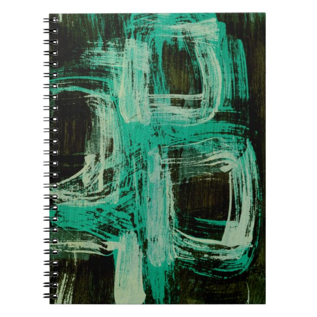 Aquamarine Windows I Notebook (Front)