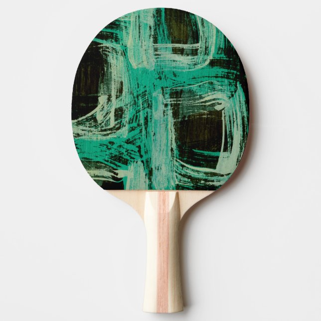 Aquamarine Windows I Ping Pong Paddle (Front)