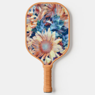 aquarell floral 03 pickleball paddle