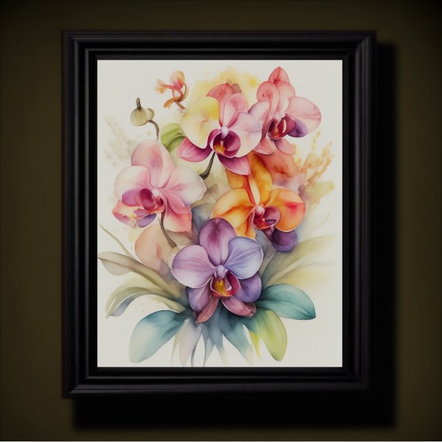 Aquarelle 4:5 Poster (Créateur téléchargé)