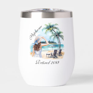 Aquarelle à thème pour la retraite des femmes