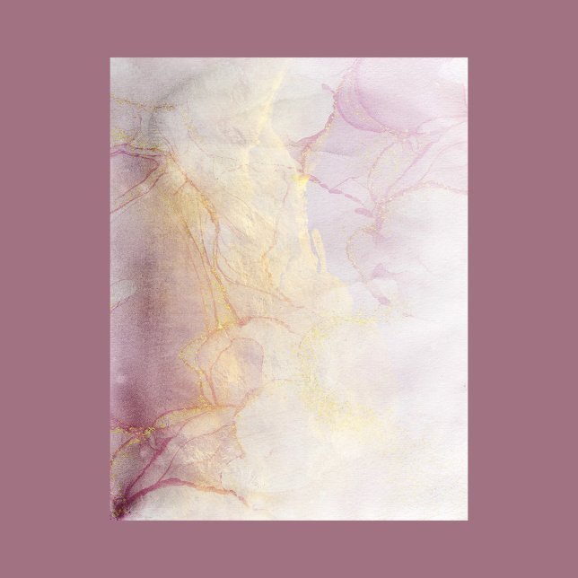 Aquarelle Abstrait papier à rebut or liquide (Créateur téléchargé)