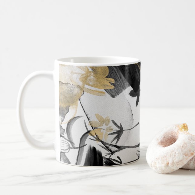 Aquarelle Abstraite IV Mug (Avec donut)