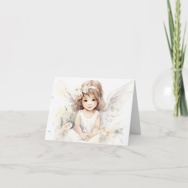 Aquarelle Angel Girl (Devant)