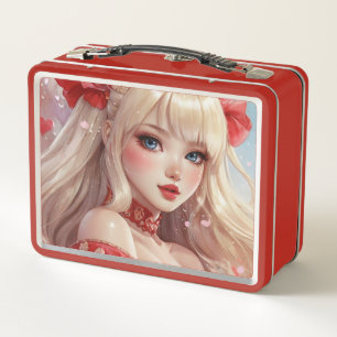 Aquarelle anime métal Lunchbox