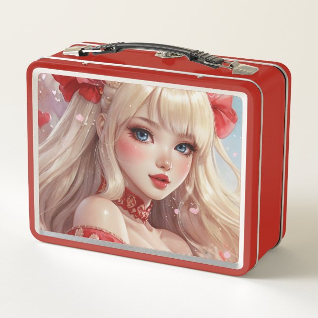 Aquarelle anime métal Lunchbox (Dos)