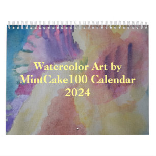 Aquarelle Art par MintCake100 Calendrier 2024