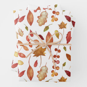 Aquarelle Automne Feuilles Nature