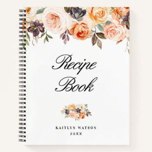 aquarelle automne floral Recette Livre