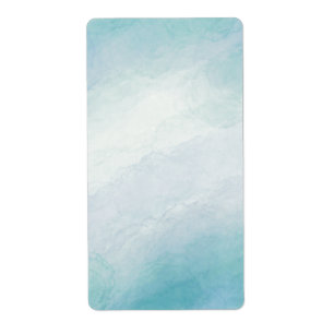 Aquarelle bleue