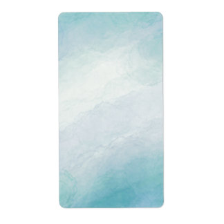 Aquarelle bleue
