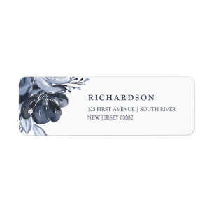 Aquarelle bleue du bouquet   florale