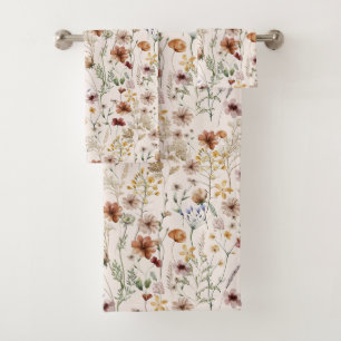 Aquarelle Boho motif floral