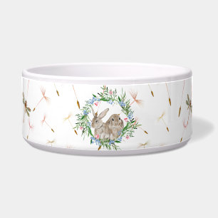 Aquarelle Bunnies Bowl