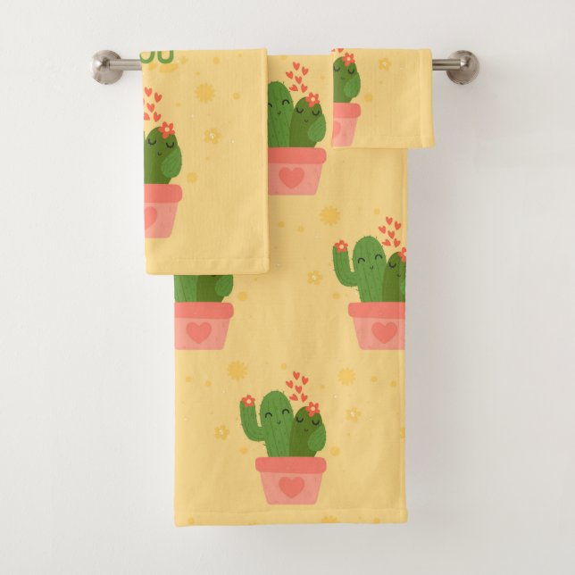 aquarelle Cactus (En situation)