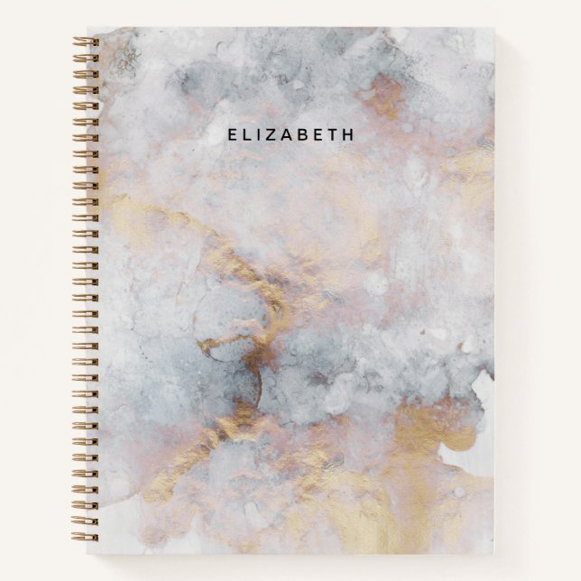 Aquarelle Carnet Abstrait (Devant)