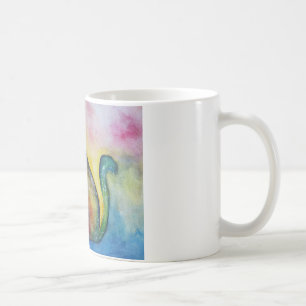 Aquarelle Chat Coloré Art dessin Mug