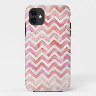 Aquarelle Chevron coque iphone