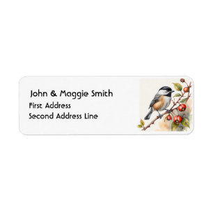Aquarelle Chickadee Oiseau Nature Art animal
