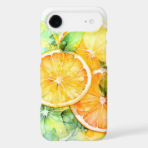 Aquarelle Citron Orange Citron Vert Botanique Cuis