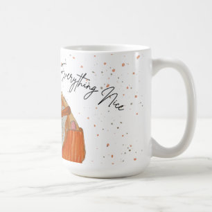 Aquarelle citrouille épice Cosy café Mug