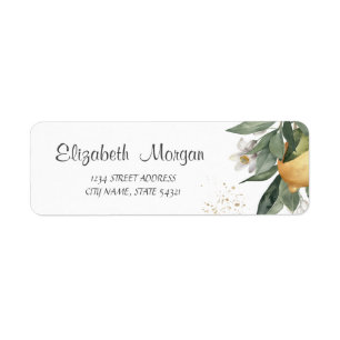 Aquarelle Citrus Lemons