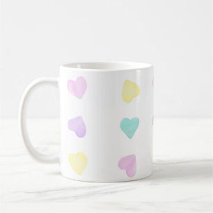Aquarelle Convo Heartz Grande Mug Motif