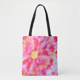 Aquarelle Creative Tone. Brush Gold. Ginger Tie Dy Tote Bag