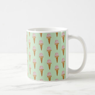Aquarelle Crème glacée Mug (vert menthe)