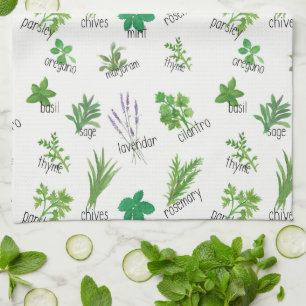 Aquarelle Cuisine Serviette à main