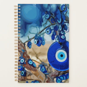 Aquarelle de l'arbre Décorée avec Nazars