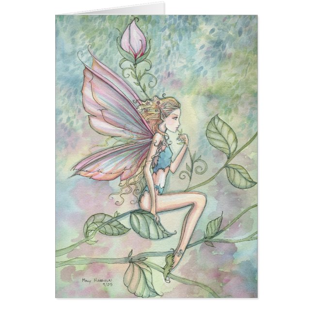 Aquarelle de petite fleur (Devant)