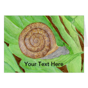 Aquarelle des escargots